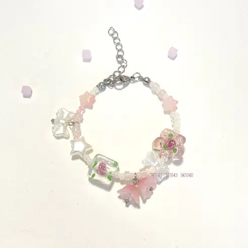 Double Layer Flower Star Bracelet