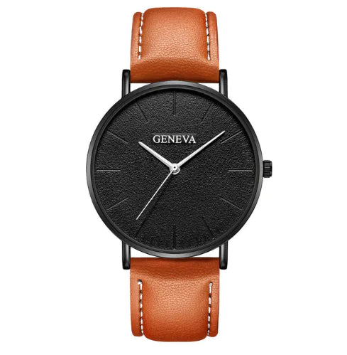 Geneva Couple Quartz Watch with Strap