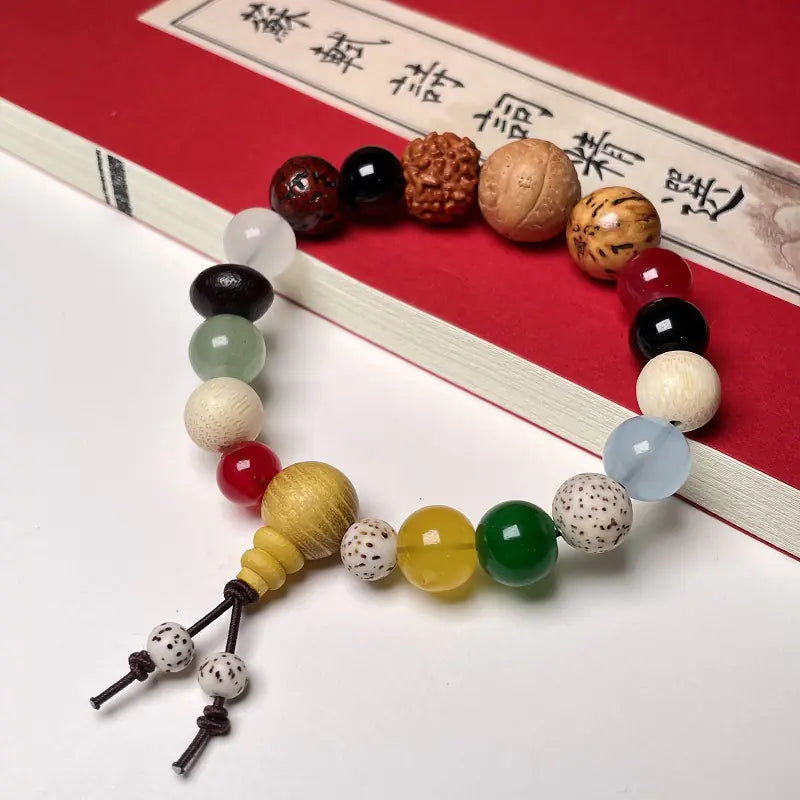 Hangzhou Lingyin Style Bodhi Seed Bracelet with 18 Beads