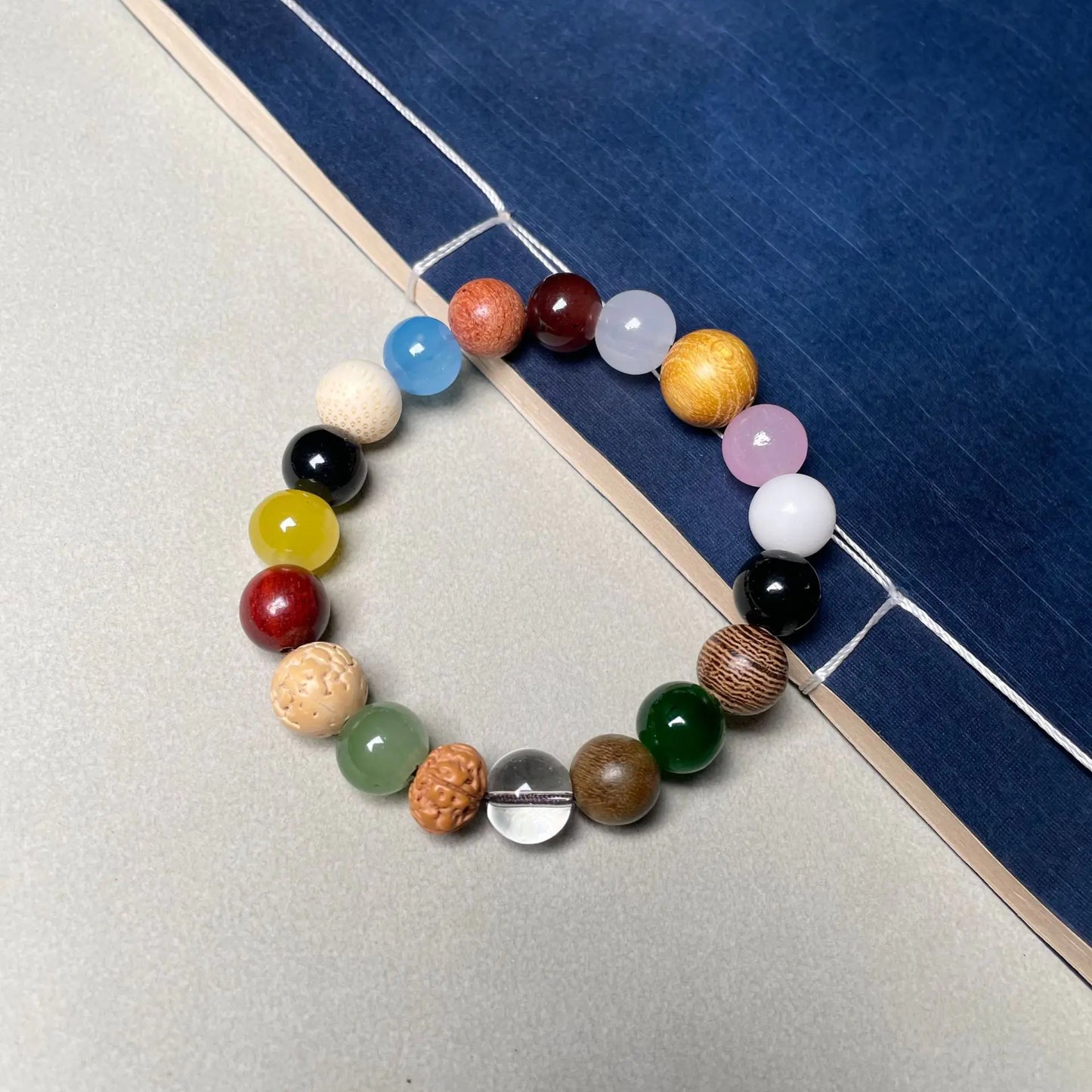 Hangzhou Lingyin Style Bodhi Seed Bracelet with 18 Beads