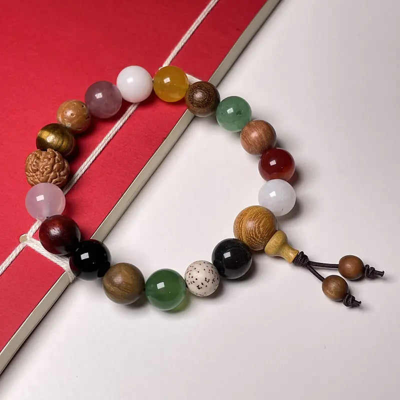 Hangzhou Lingyin Style Bodhi Seed Bracelet with 18 Beads