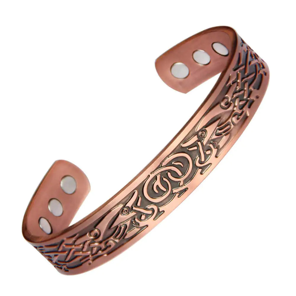 Copper Magnetic Bracelet - Vintage Simple Design