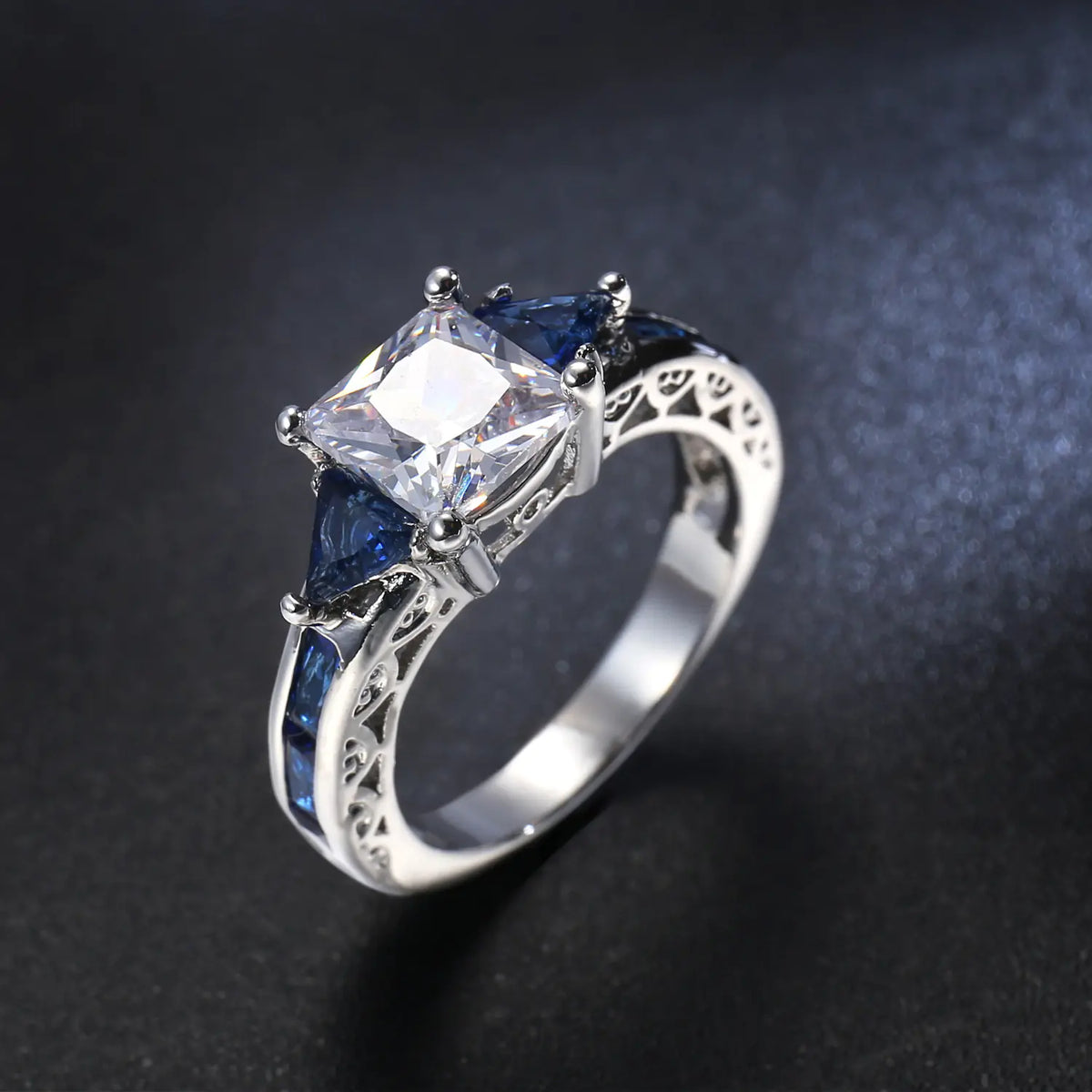 Zircon Ring for Women - Jewelry Accessory