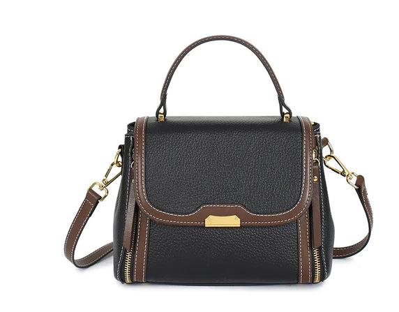 Women's Versatile Leather Fashion Handbag