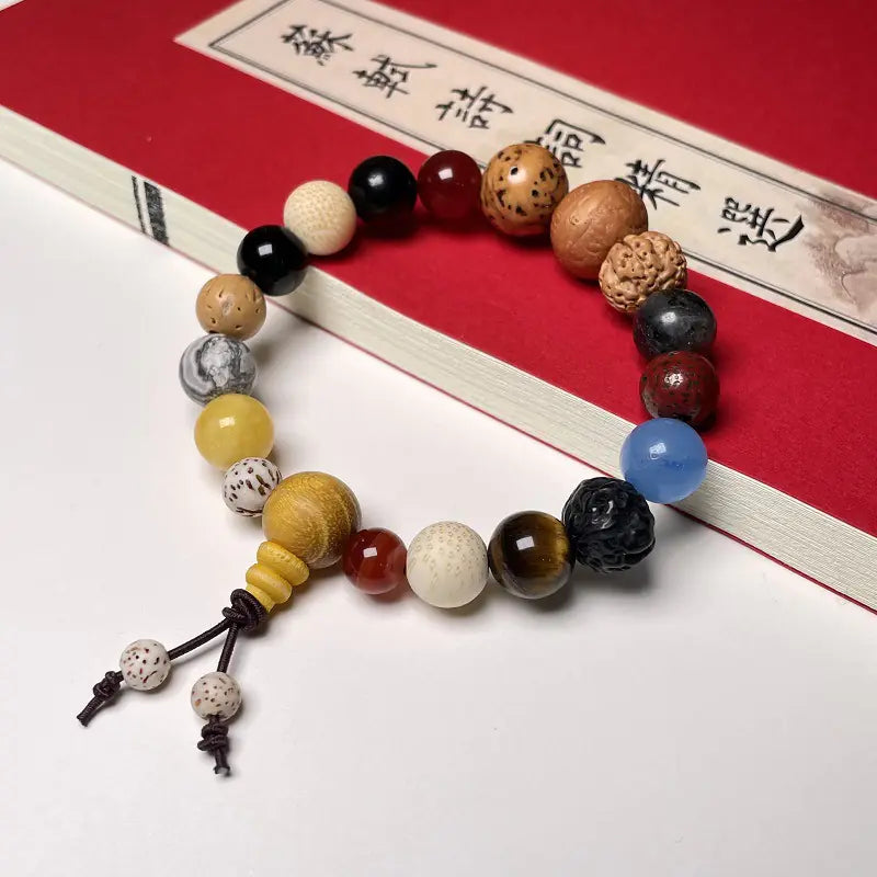 Hangzhou Lingyin Style Bodhi Seed Bracelet with 18 Beads