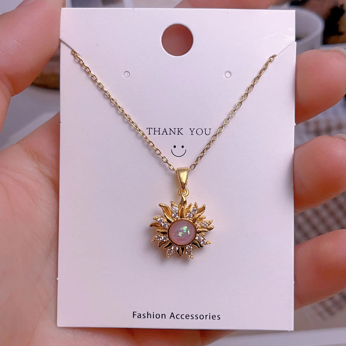 Fashionable Titanium Steel Pendant Necklace for Women