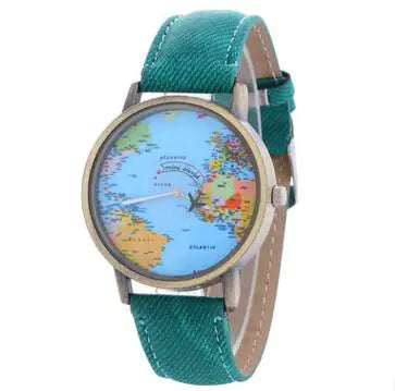 Trendy European Style Canvas Quartz Watch for Students