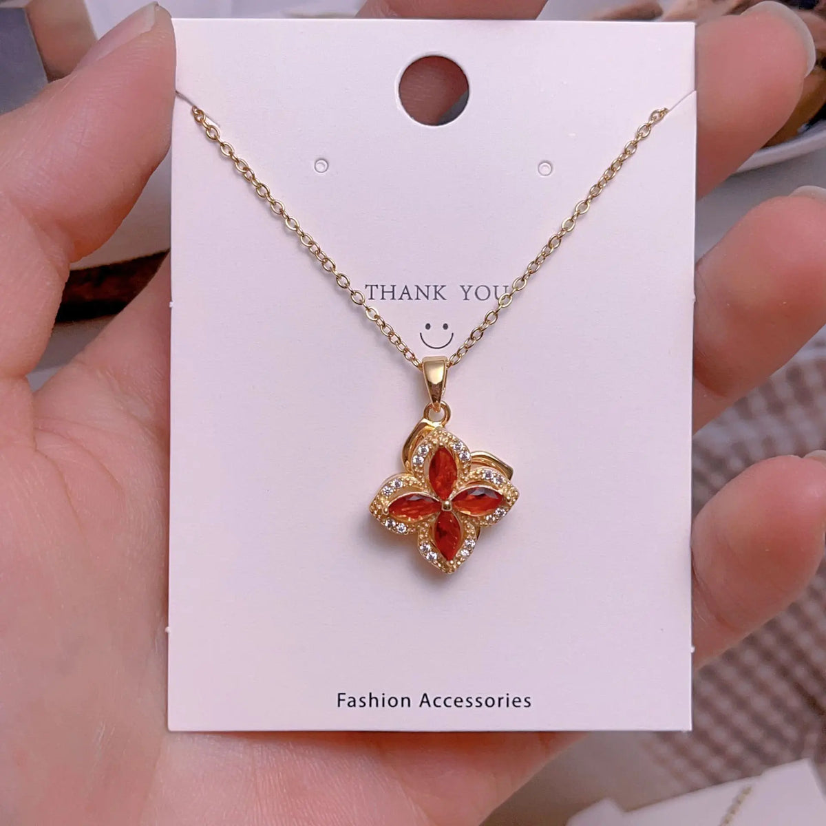 Fashionable Titanium Steel Pendant Necklace for Women