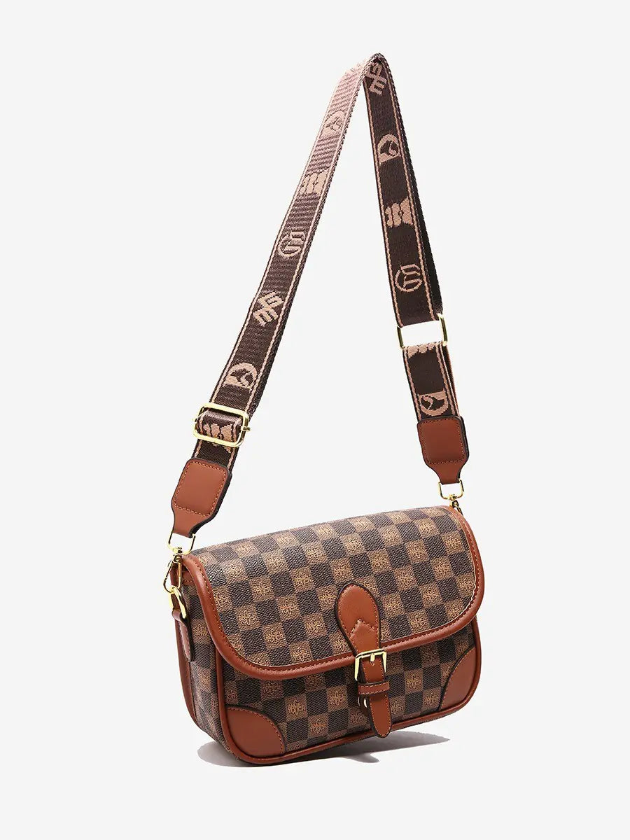Winter Rhombus Underarm Shoulder Bag for Ladies