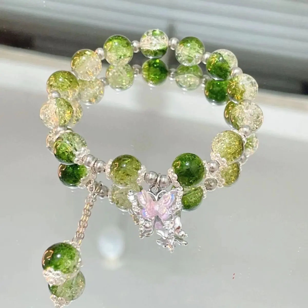 Fashion Jewelry Fairy Butterfly Beads Bracelet for Women
