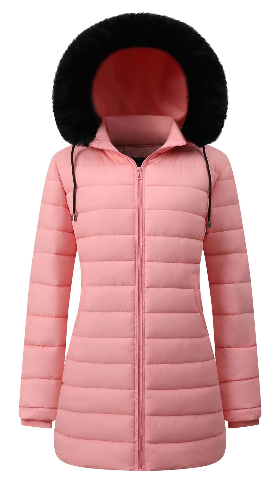 GOLDLADY Womens Waterproof Long Puffer Jacket Thickened Down Jacket Warm Winter Coat