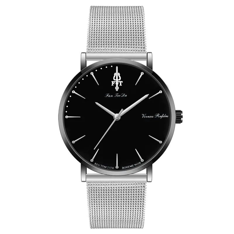 Stylish Geneva Men's Minimalist Quartz Watch