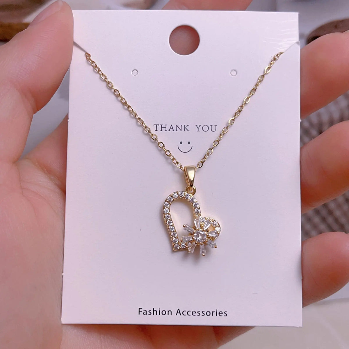 Fashionable Titanium Steel Pendant Necklace for Women