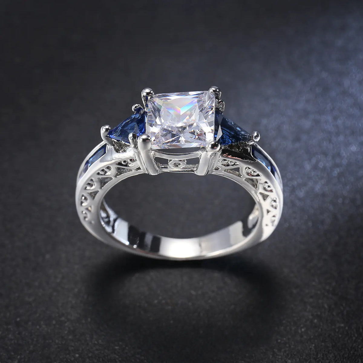 Zircon Ring for Women - Jewelry Accessory