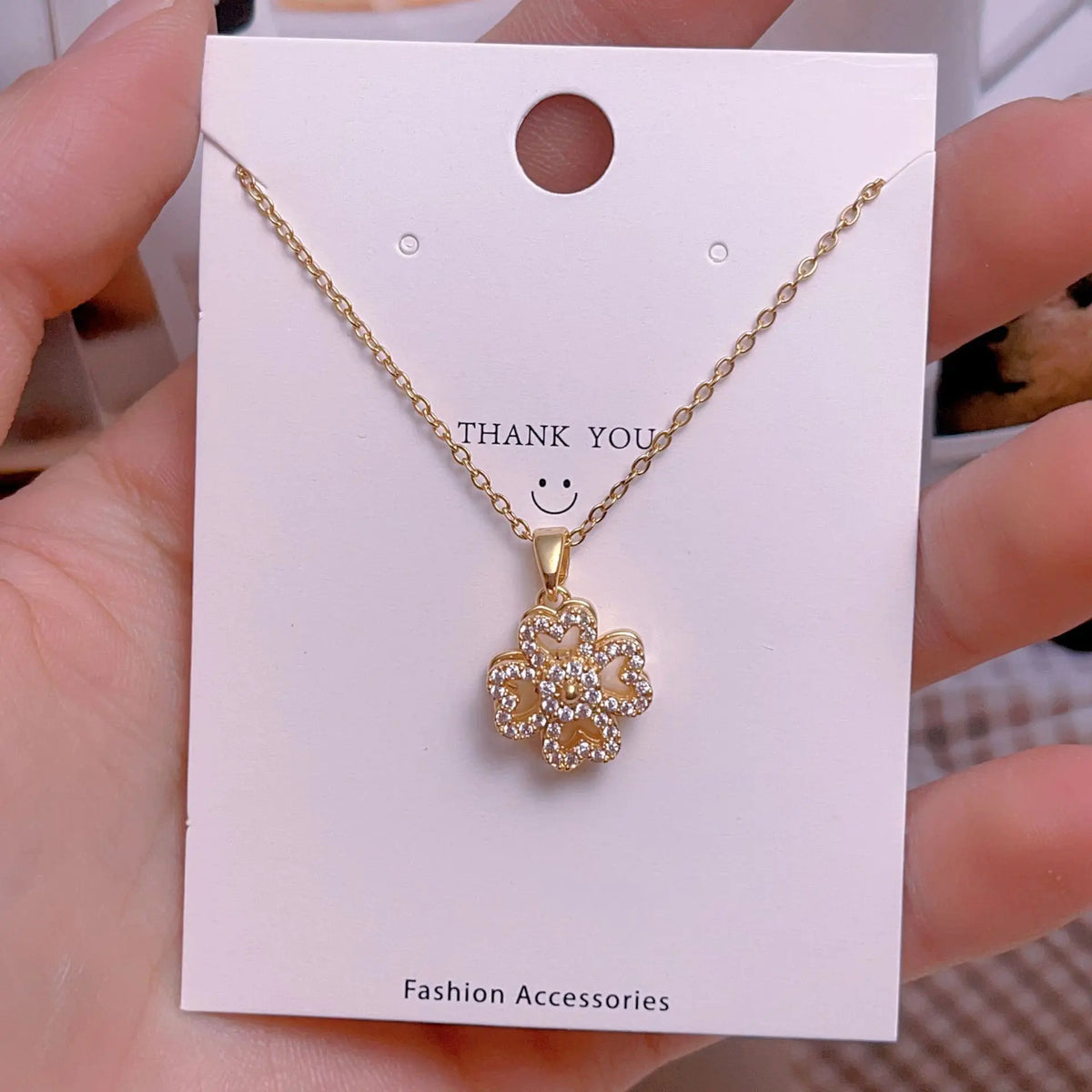 Fashionable Titanium Steel Pendant Necklace for Women