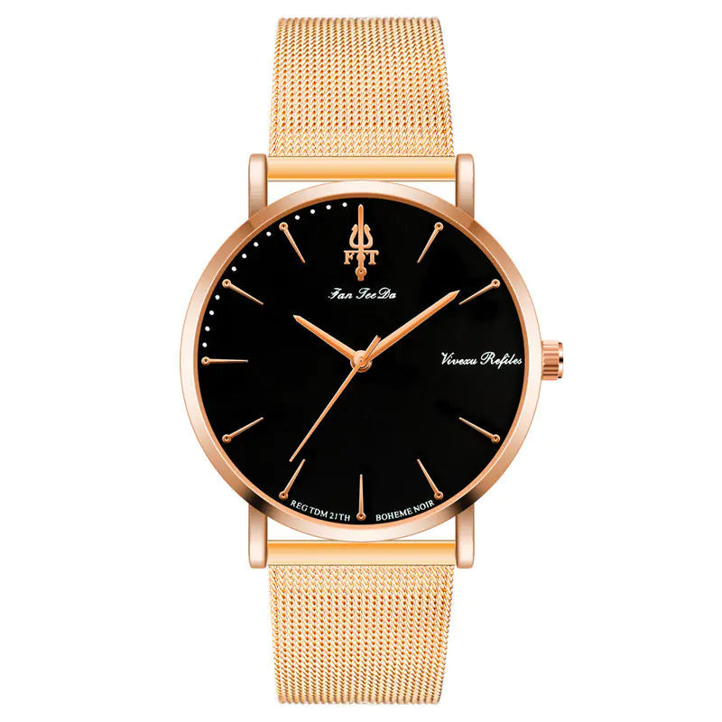Stylish Geneva Men's Minimalist Quartz Watch