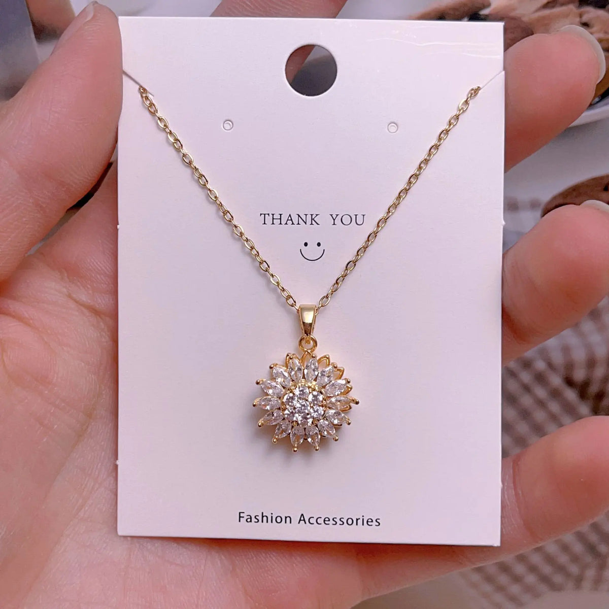 Fashionable Titanium Steel Pendant Necklace for Women