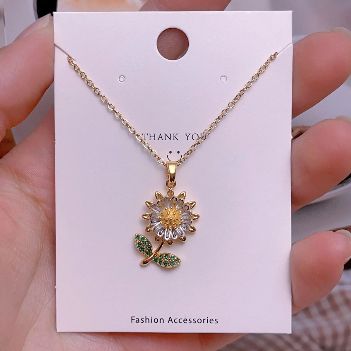 Fashionable Titanium Steel Pendant Necklace for Women