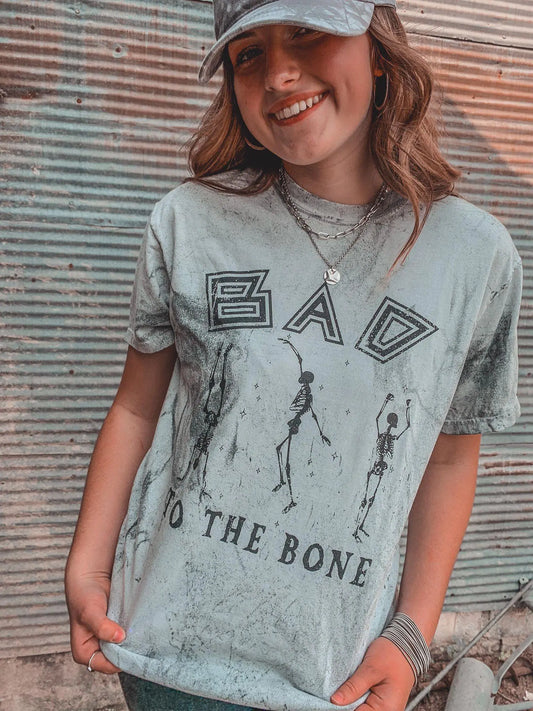 Bad To The Bone Colorblast Tee