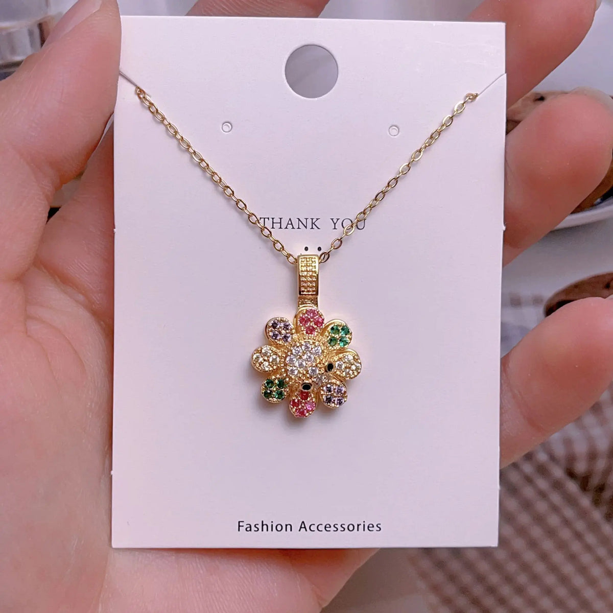 Fashionable Titanium Steel Pendant Necklace for Women