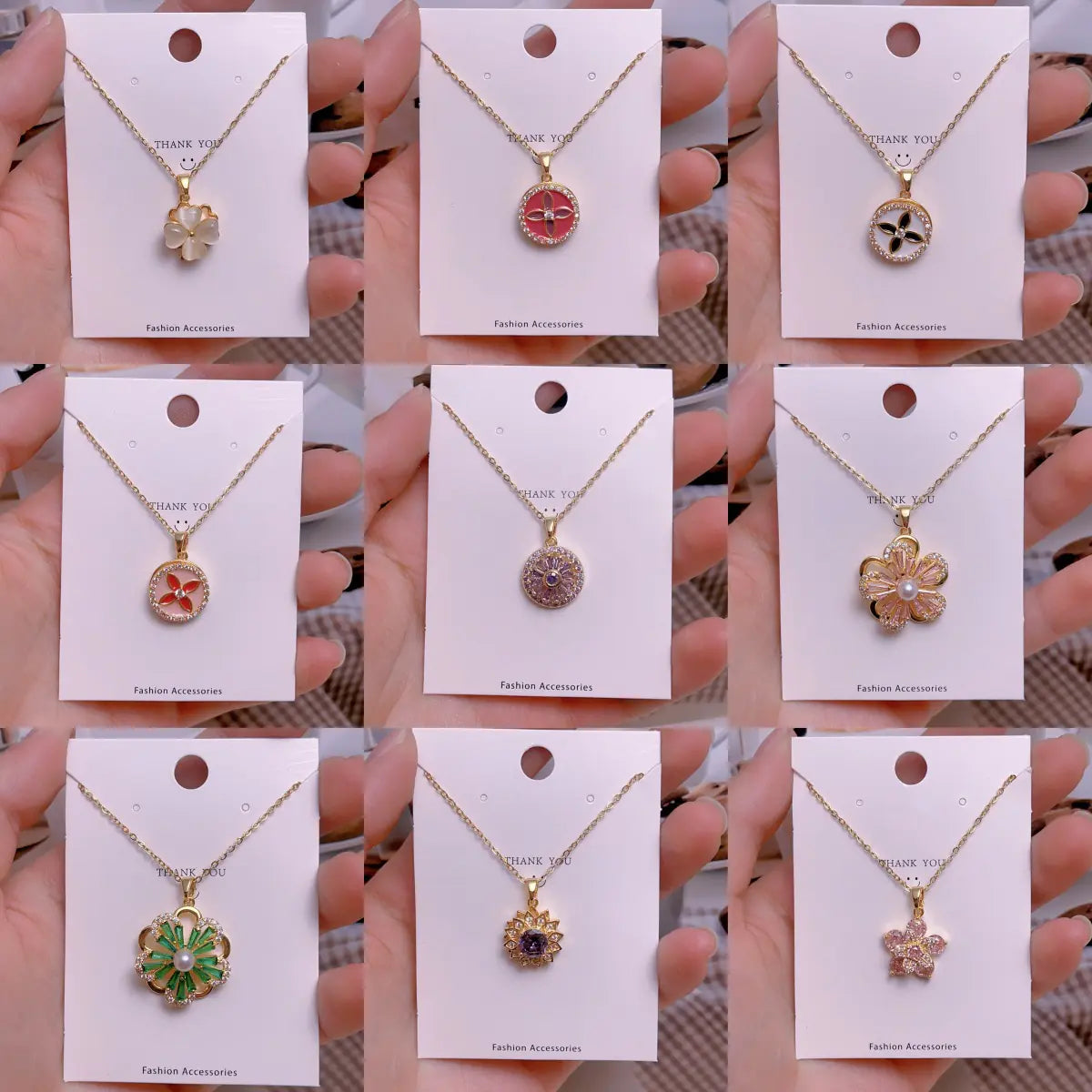 Fashionable Titanium Steel Pendant Necklace for Women