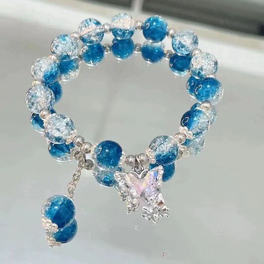 Fashion Jewelry Fairy Butterfly Beads Bracelet for Women