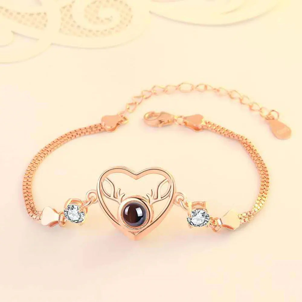 100 Language Bracelets for Female Students - Simple Design
