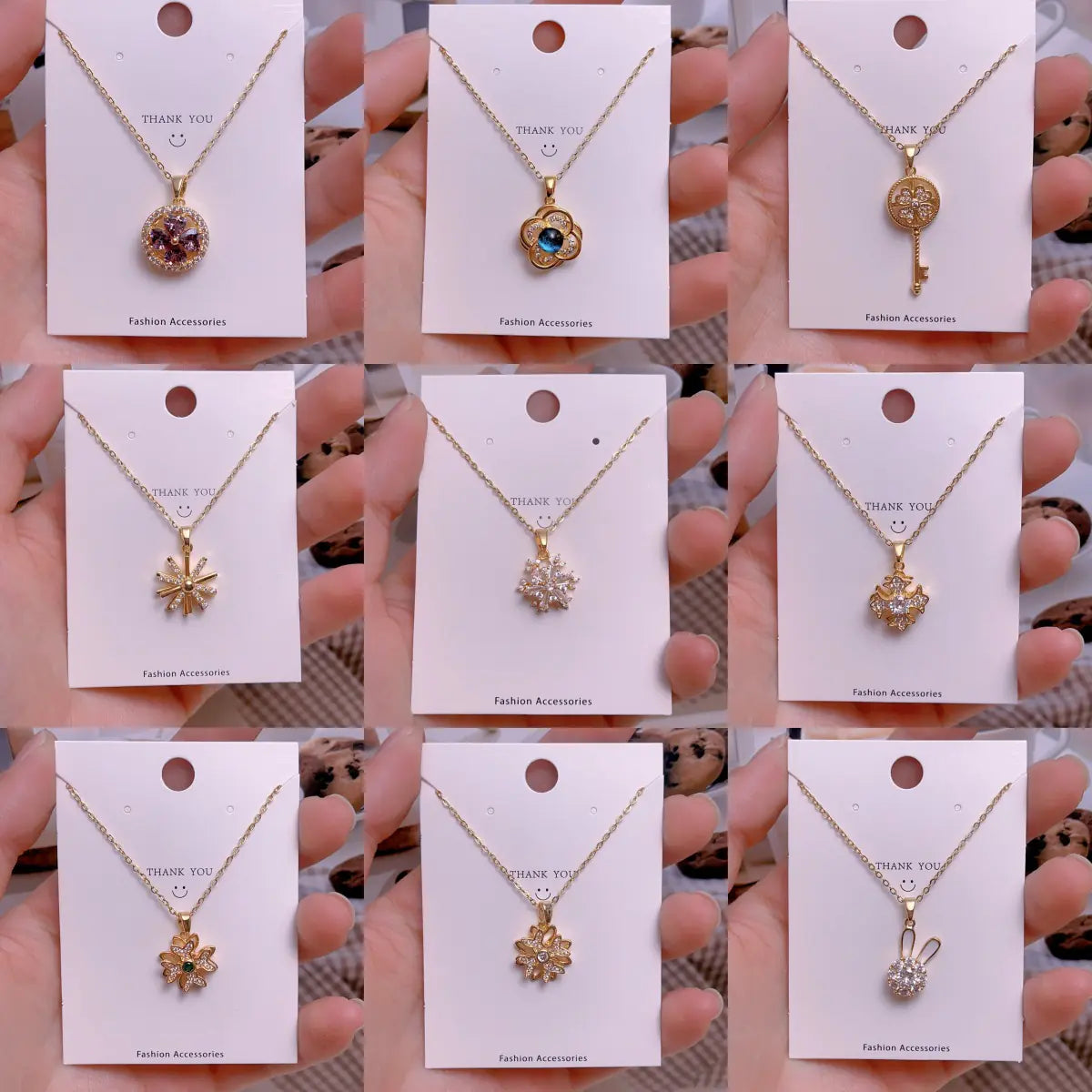 Fashionable Titanium Steel Pendant Necklace for Women