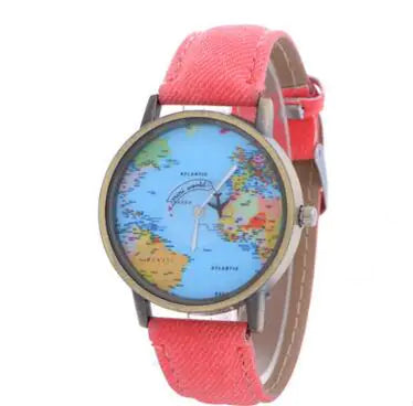 Trendy European Style Canvas Quartz Watch for Students