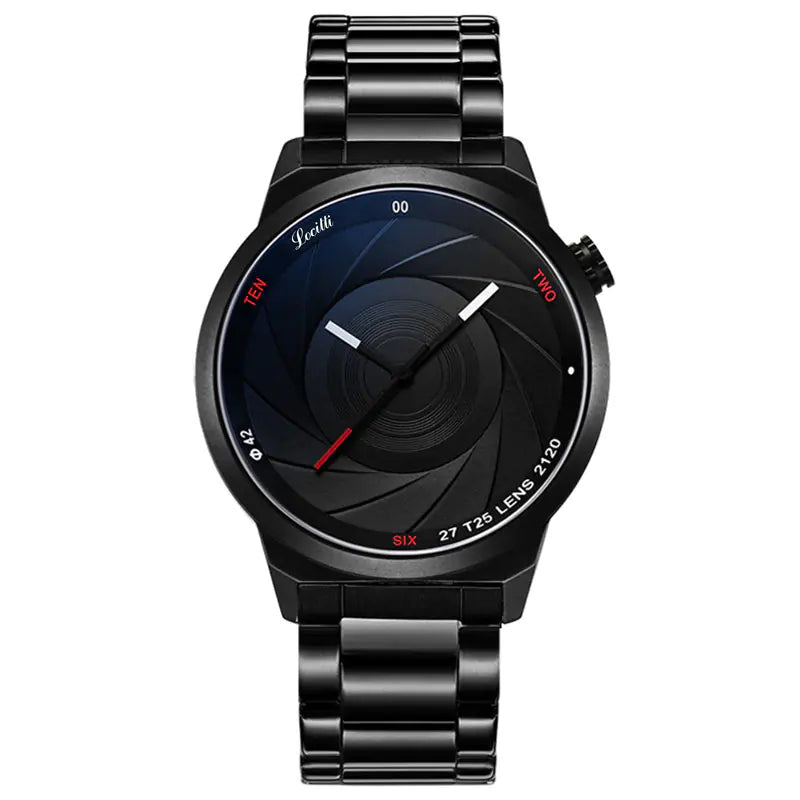 Trendy Waterproof Men's Quartz Watch for Students