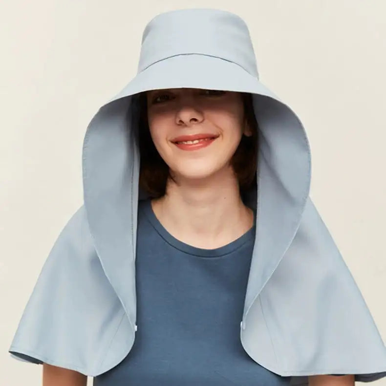 "Fashionable Ladies UV Protection Bucket Hat"