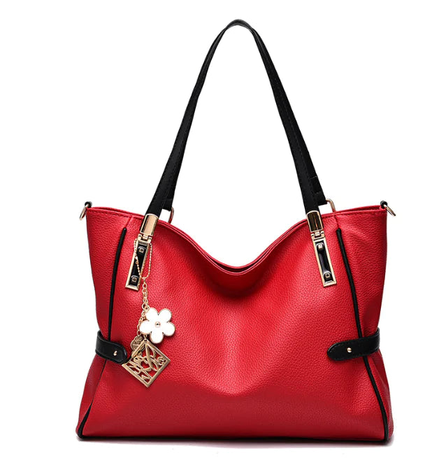 New Women's Fashion Tassel Handbag with Shoulder Strap