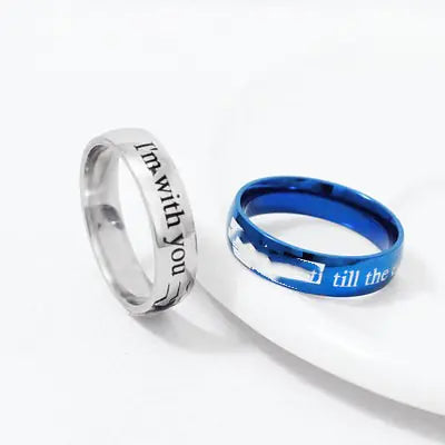 Fashionable Titanium Steel Jewelry for Men and Women