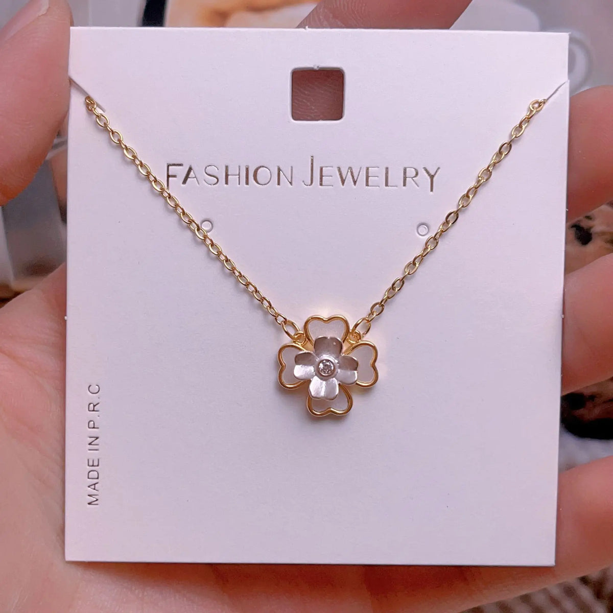 Fashionable Titanium Steel Pendant Necklace for Women