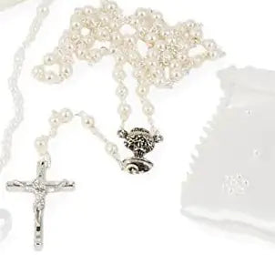 Manufacturer Direct Rosary Beads Imitation Glass Necklace