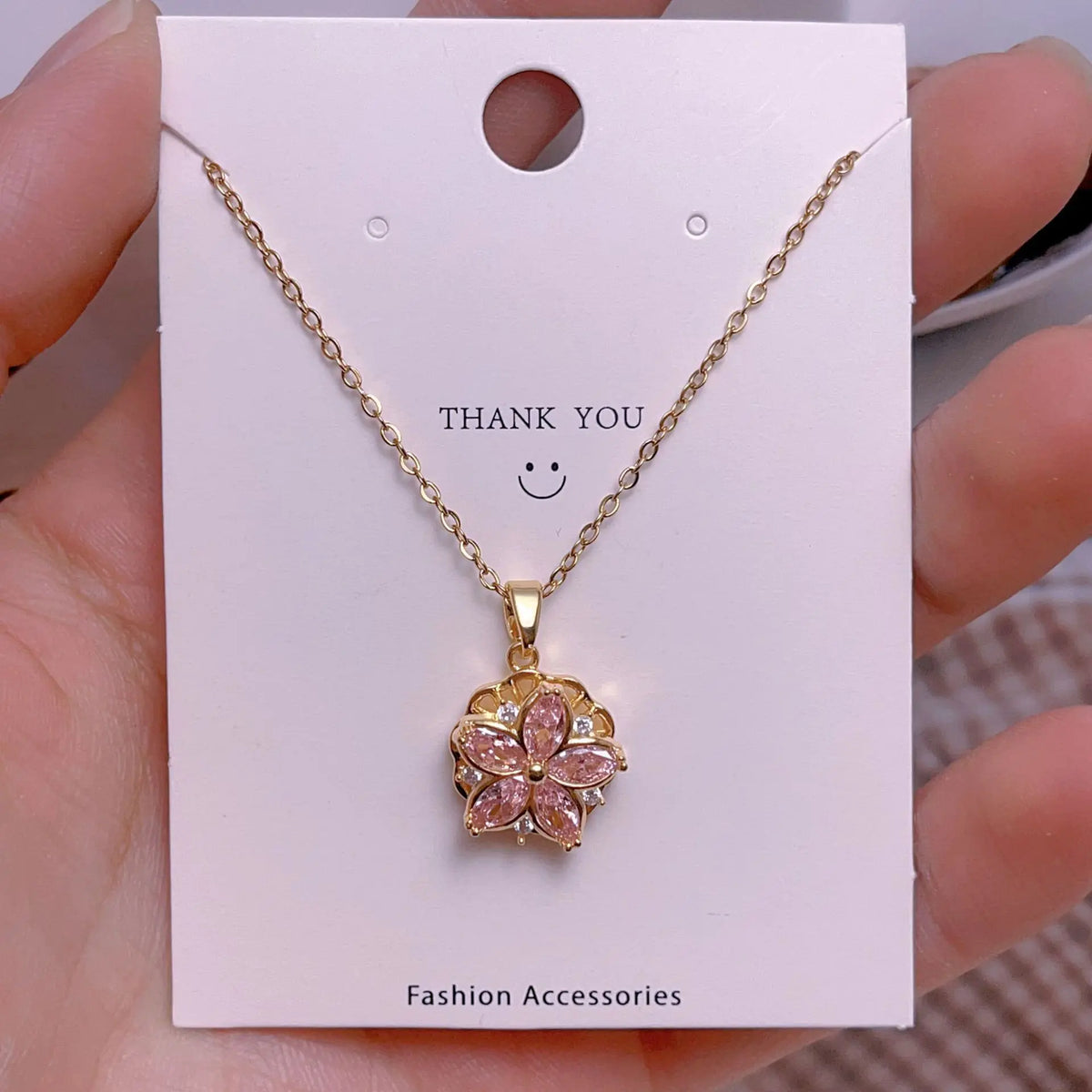 Fashionable Titanium Steel Pendant Necklace for Women