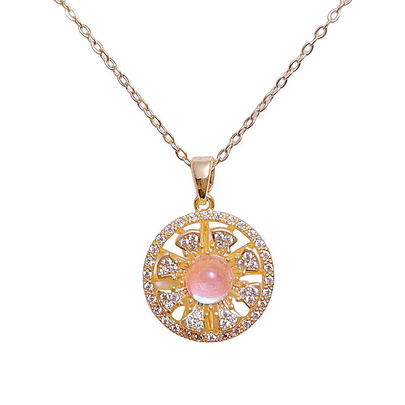 Fashionable Titanium Steel Pendant Necklace for Women