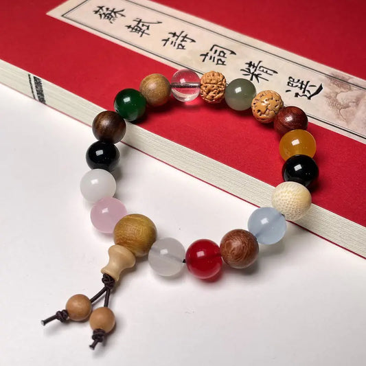 Hangzhou Lingyin Style Bodhi Seed Bracelet with 18 Beads