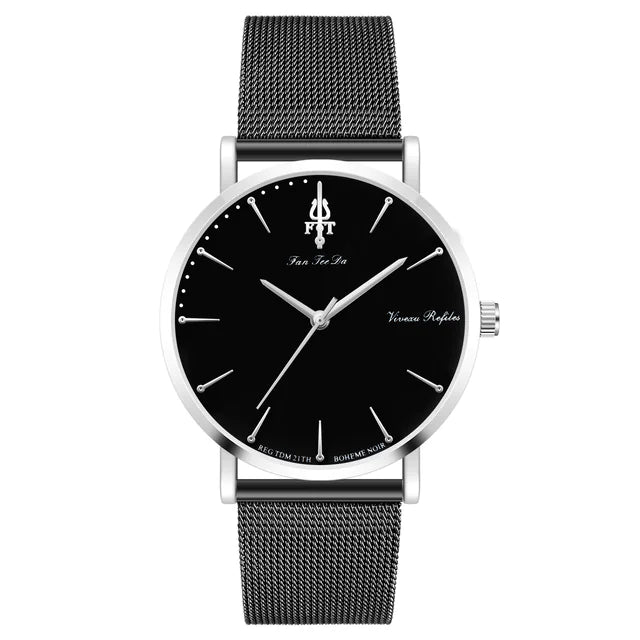 Stylish Geneva Men's Minimalist Quartz Watch