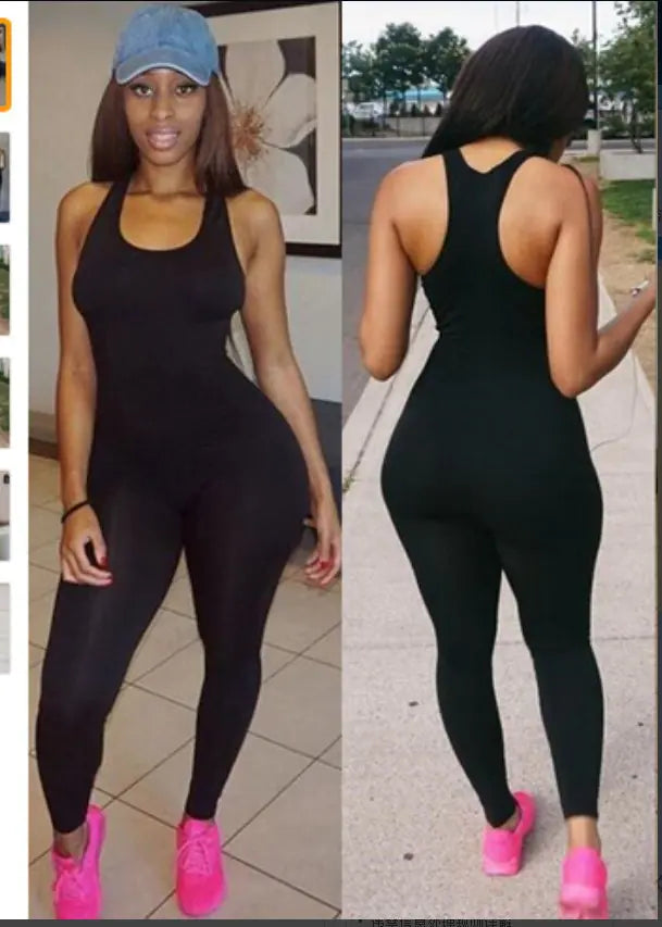 Summer Plus Size Women's Milk Silk Jumpsuit Pants