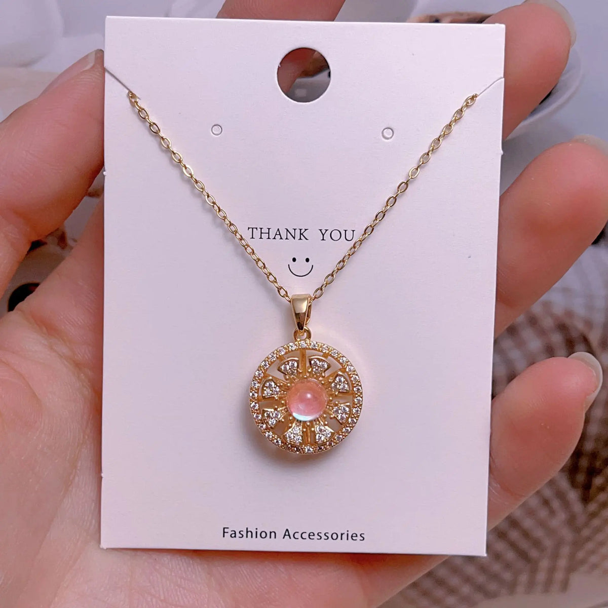 Fashionable Titanium Steel Pendant Necklace for Women