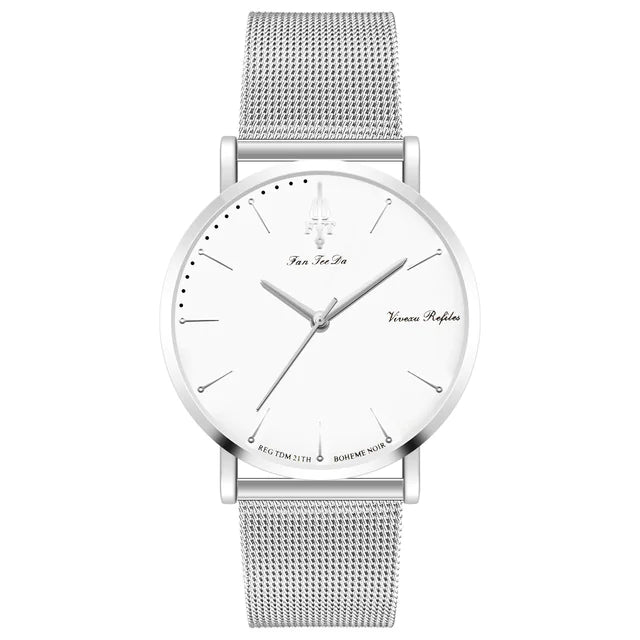 Stylish Geneva Men's Minimalist Quartz Watch