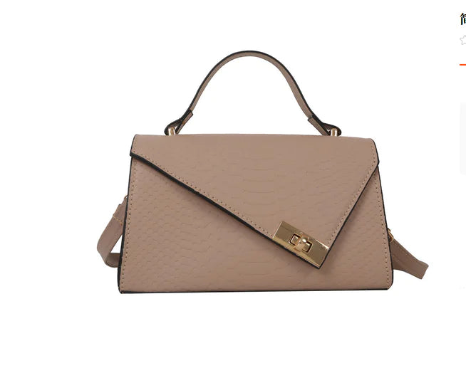 Versatile Leather Crossbody, Fashion Handbag (Triangle)