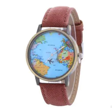 Trendy European Style Canvas Quartz Watch for Students