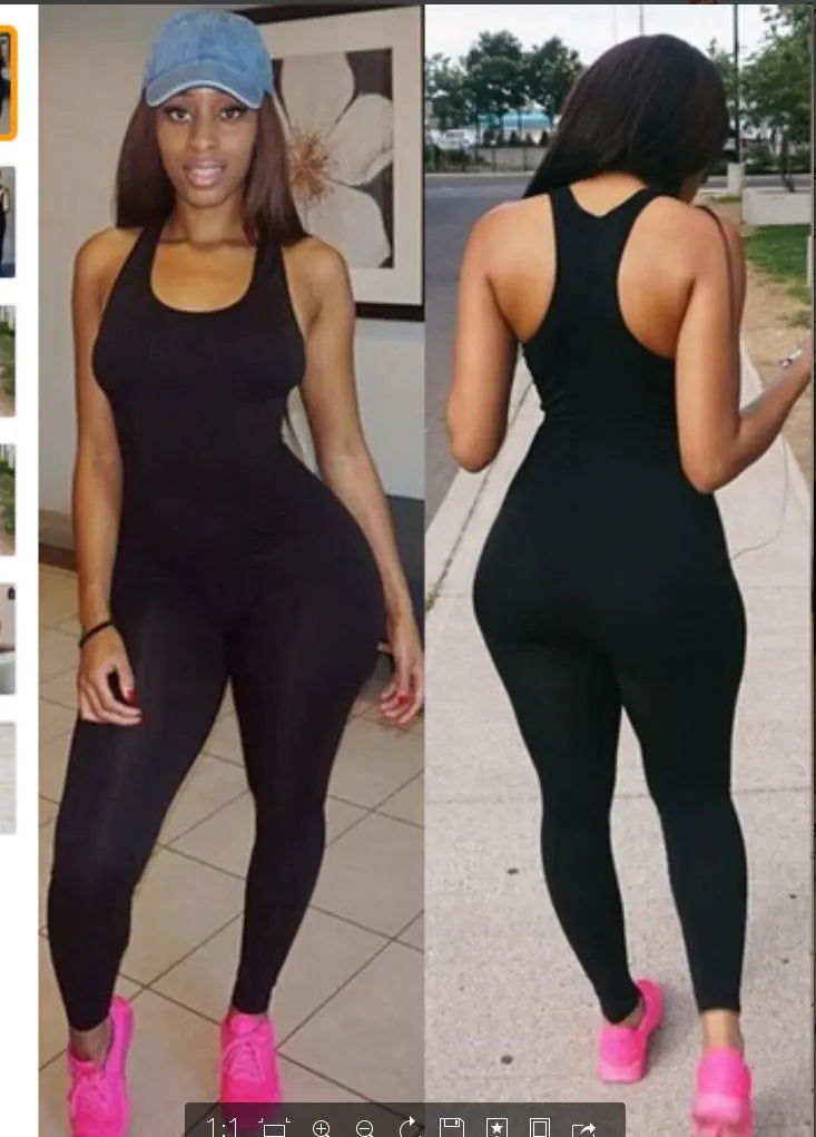 Summer Plus Size Women's Milk Silk Jumpsuit Pants