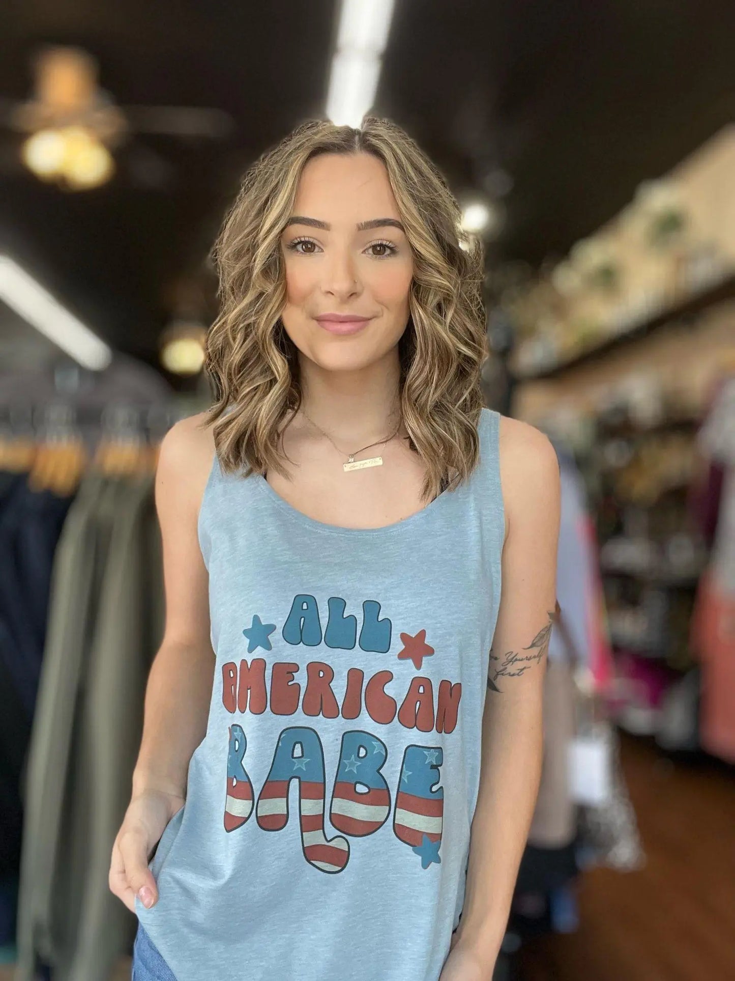 All American Babe Tank Top