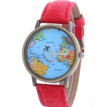 Trendy European Style Canvas Quartz Watch for Students
