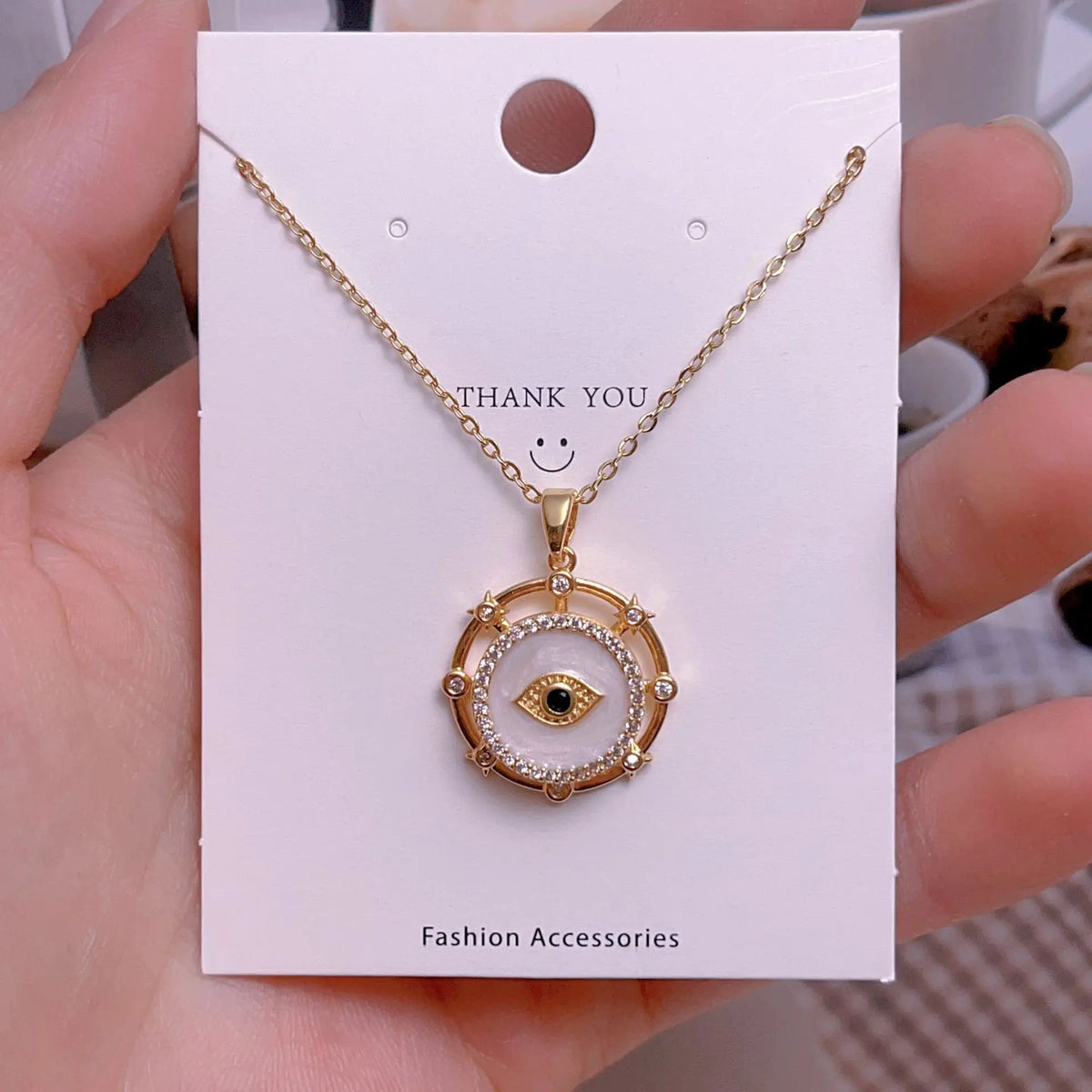 Fashionable Titanium Steel Pendant Necklace for Women