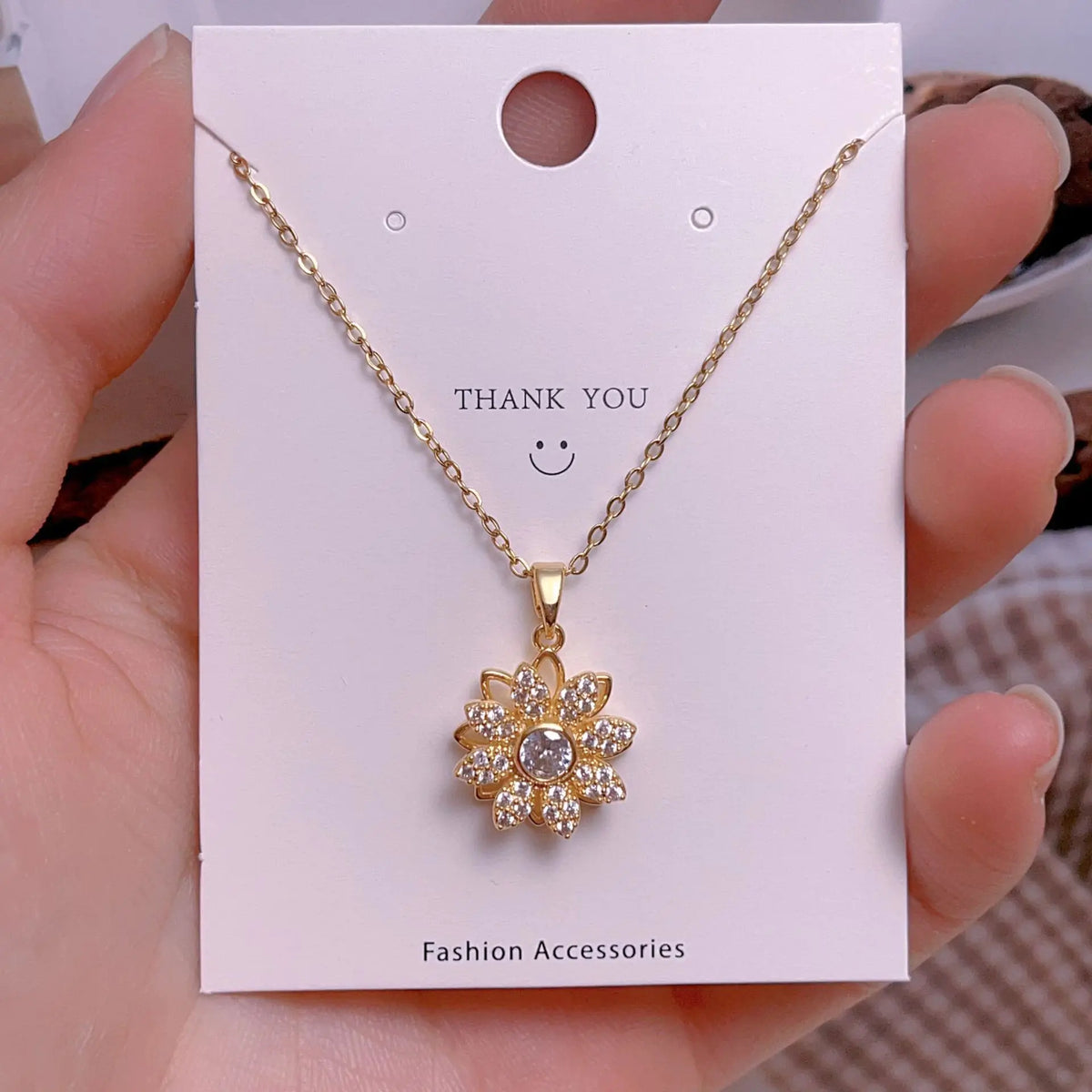 Fashionable Titanium Steel Pendant Necklace for Women