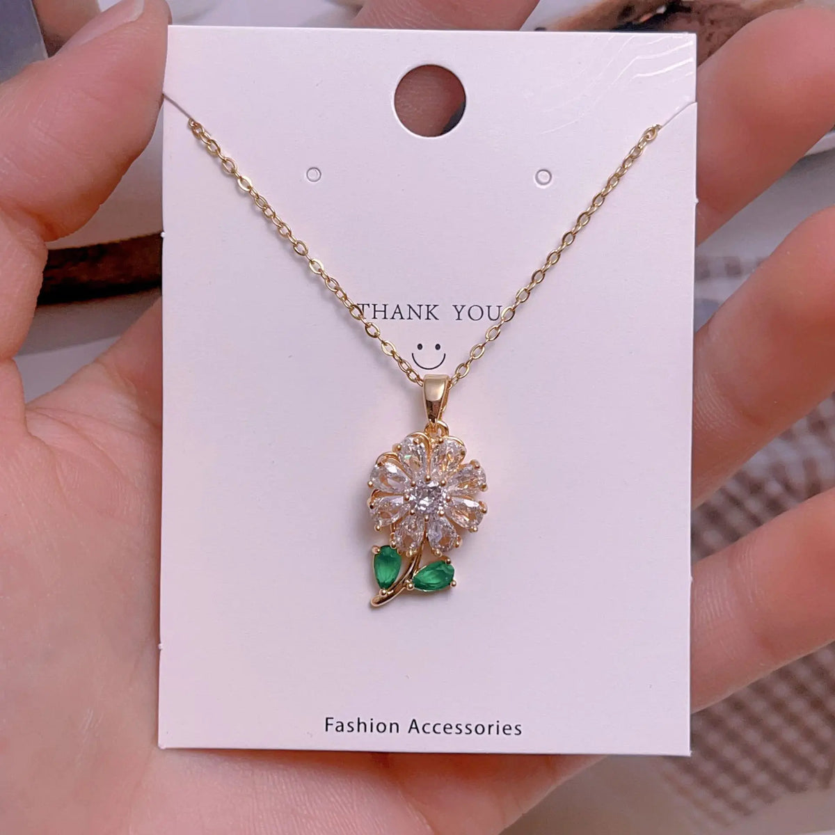 Fashionable Titanium Steel Pendant Necklace for Women